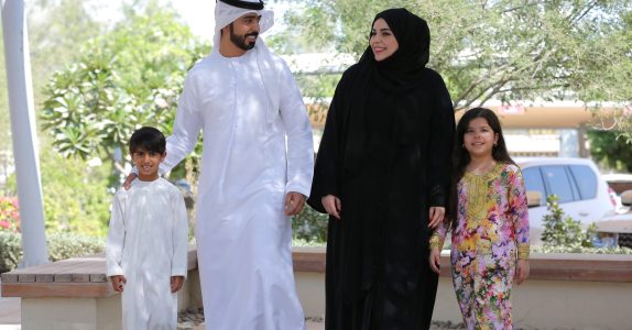 Arabic Family in Dubai UAE